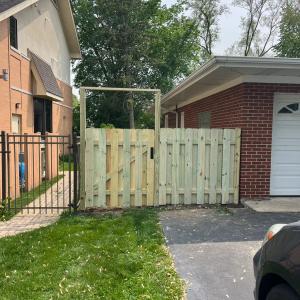 Wood Fence Replacement
